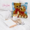 Cuddles - Latch Hook Pillow Kit