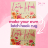 Custom Latch Hook Rug