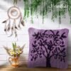 Dark Tree - Latch Hook Pillow Kit