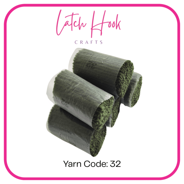 Deep Forest Latch Hook Yarn