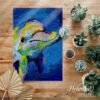 Dolphin Portrait - Latch Hook Rug Kit