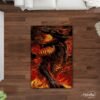 Dragon of Fire - Latch Hook Rug Kit