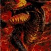 Dragon of Fire - Latch Hook Rug Kit