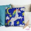 Dream of Unicorns - Latch Hook Pillow Kit