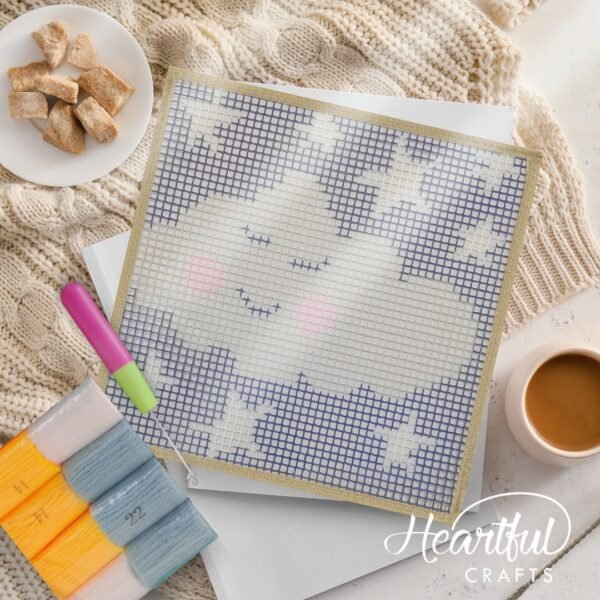 Dreamy Night - Latch Hook Kit for Kids