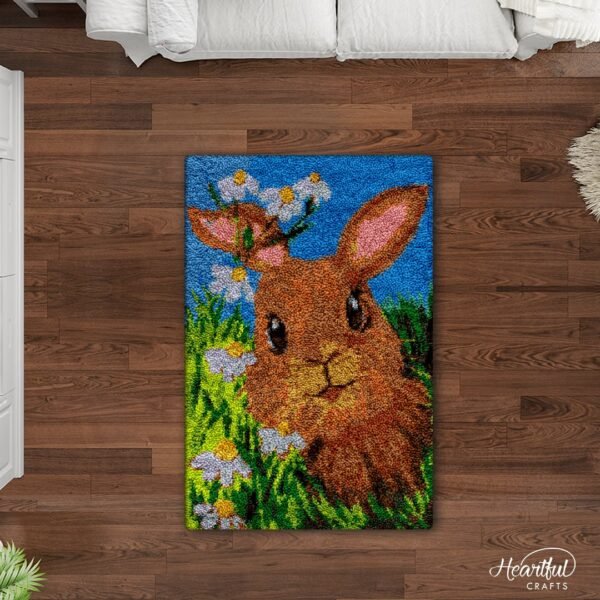 Easter Bunny - Latch Hook Rug Kit