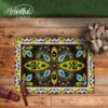 Elegant Rug (Lime) - Latch Hook Rug Kit