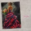 Elegant Woman - Latch Hook Rug Kit