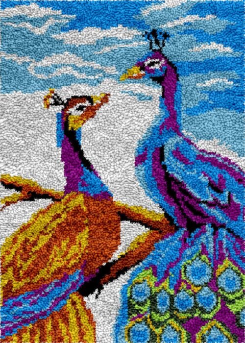 Emperor and Empress - Latch Hook Rug Kit
