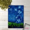 Enchanting Fireflies - Latch Hook Rug Kit