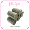 Eucalyptus Mist Latch Hook Yarn