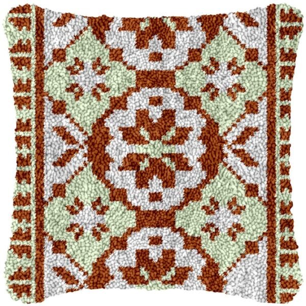 Exotic Pattern - Latch Hook Pillow Kit