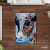 Face Painted Cow - Latch Hook Rug Kit