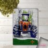 Farm Tractor - Latch Hook Rug Kit