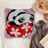 Feeling Lazy - Latch Hook Pillow Kit