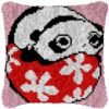 Feeling Lazy - Latch Hook Pillow Kit