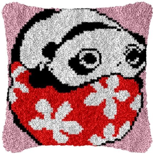Feeling Lazy - Latch Hook Pillow Kit