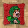 Feeling Lucky - Latch Hook Pillow Kit