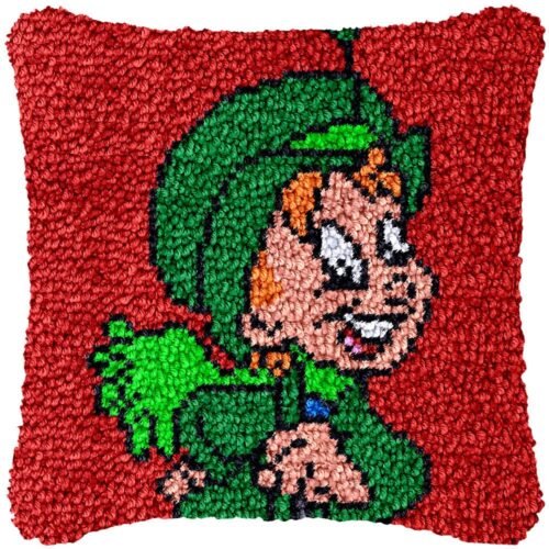 Feeling Lucky - Latch Hook Pillow Kit