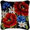 Field of Flowers - Latch Hook Pillow Kit