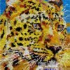 Fierce Cheetah - Latch Hook Rug kit
