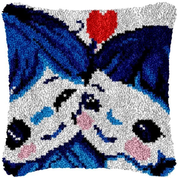First Lovers - Latch Hook Pillow Kit