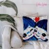 First Lovers - Latch Hook Pillow Kit