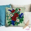 Floral Arrangement - Latch Hook Pillow Kit