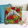 Floral Comfort - Latch Hook Pillow Kit
