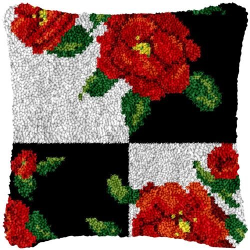 Forbidden Affair - Latch Hook Pillow Kit