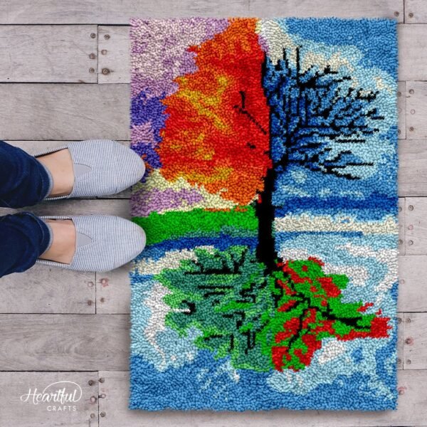 Four Seasons - Latch Hook Rug Kit
