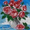 Fragrant Blooms - Latch Hook Rug Kit