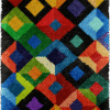 Geometric Diamonds - Latch Hook Rug Kit