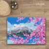 Glimpse of Mount Fuji - Latch Hook Rug Kit