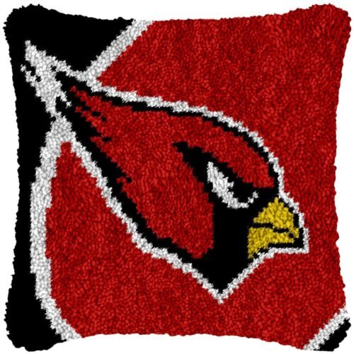 Go Cardinals! - Latch Hook Pillow Kit