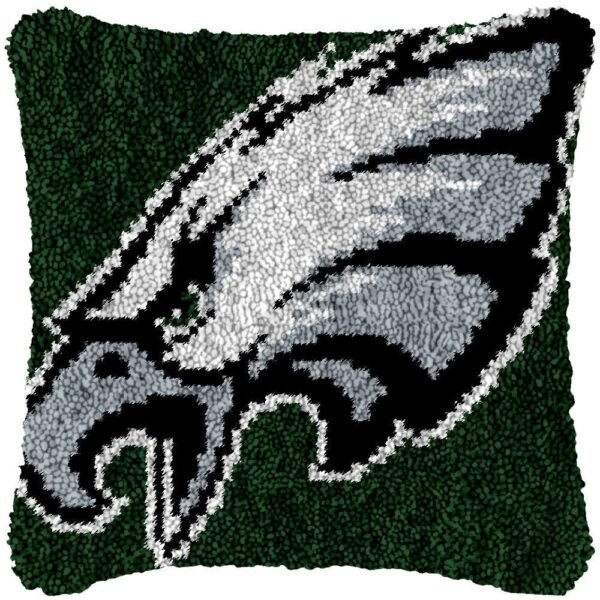Go Eagles! - Latch Hook Pillow Kit