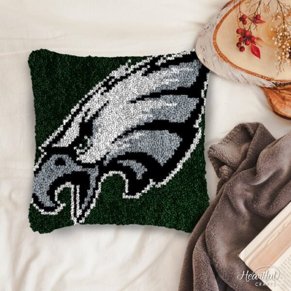 Go Eagles! - Latch Hook Pillow Kit