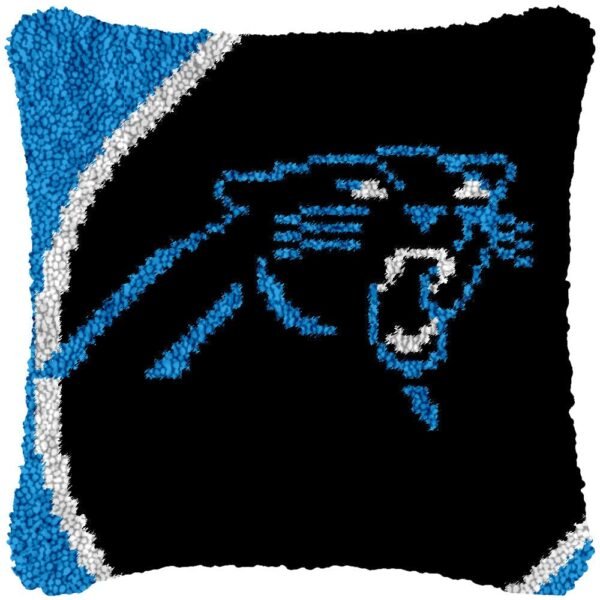 Go Panthers! - Latch Hook Pillow Kit