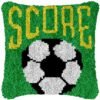 Goal - Latch Hook Pillow Kit
