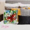 Grand Moth - Latch Hook Pillow Kit
