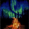 Great Bonfire - Latch Hook Rug kit