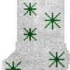 Green Sparkle - Latch Hook Stockings Kit