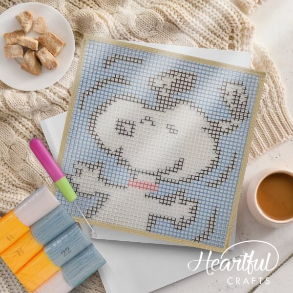Happy Snoopy - Latch Hook Kit for Kids