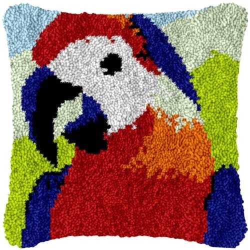 hello-parrot-latch-hook-pillowcase-kit-648638.jpg Hello Parrot - Latch Hook Pillow Kit