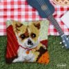 Hey Chihuahua - Latch Hook Pillow Kit