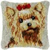 Highland Terrier - Latch Hook Pillow Kit
