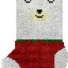 Holiday Bear - Latch Hook Stockings Kit