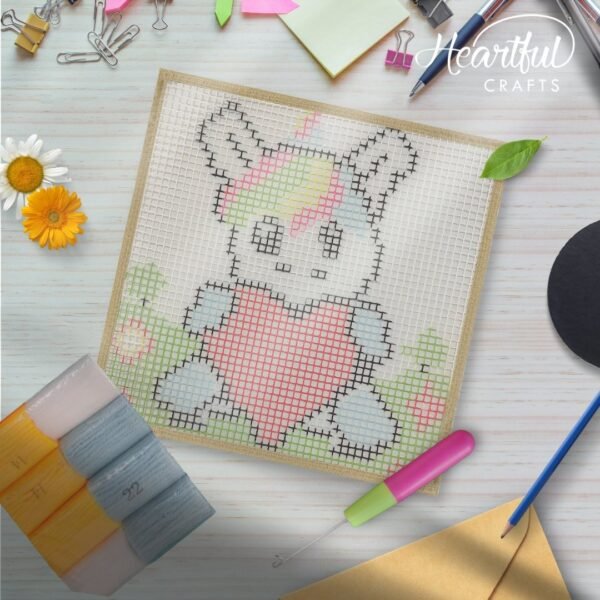 I Heart You - Latch Hook Kit for Kids