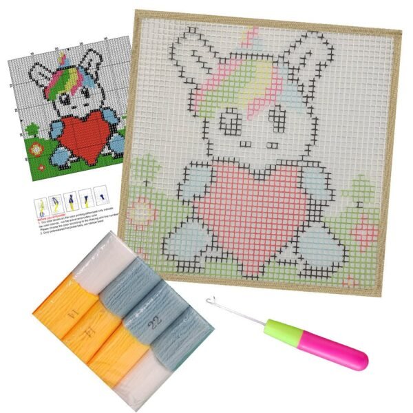 I Heart You - Latch Hook Kit for Kids