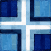 Ice and Indigo - Latch Hook Pillowcase Kit